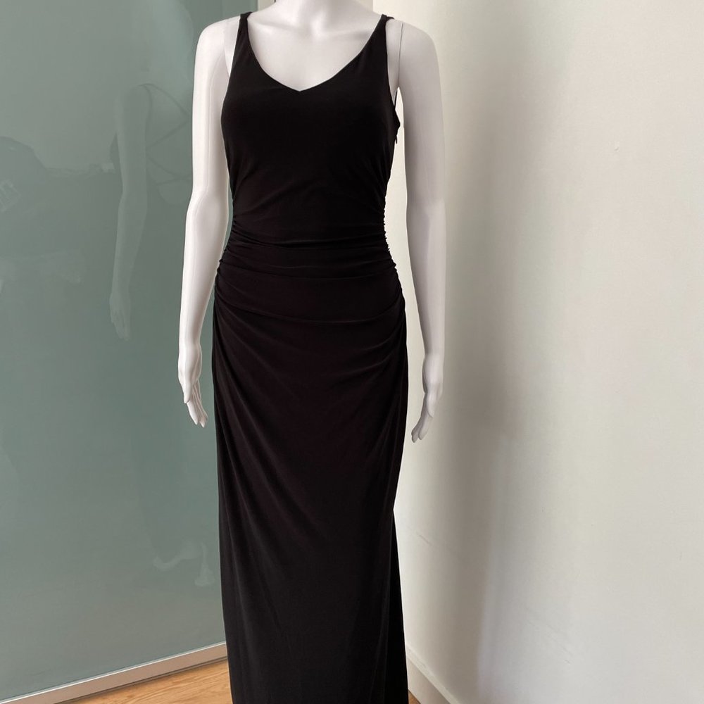 Laundry by Shelli Segal Black Full Length Gown, Size 4